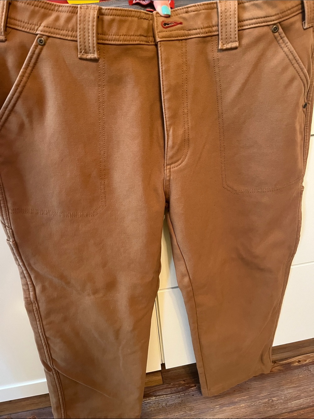 Coleman Men's Cargo Pants — Brown Work-Style Trousers